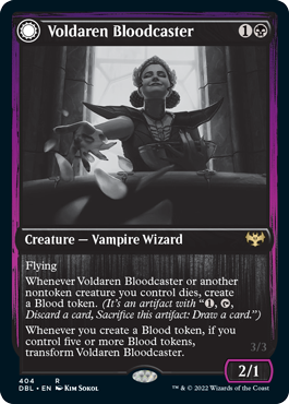 Voldaren Bloodcaster // Bloodbat Summoner [Innistrad: Double Feature] | Gate City Games LLC