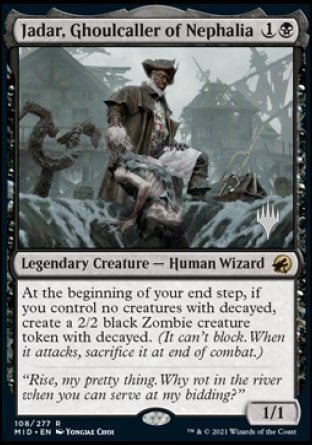 Jadar, Ghoulcaller of Nephalia (Promo Pack) [Innistrad: Midnight Hunt Promos] | Gate City Games LLC