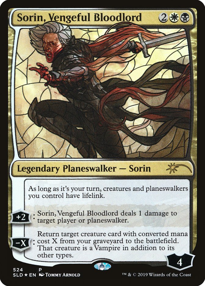 Sorin, Vengeful Bloodlord (Stained Glass) [Secret Lair Drop Promos] | Gate City Games LLC