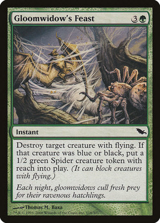 Gloomwidow's Feast [Shadowmoor] | Gate City Games LLC