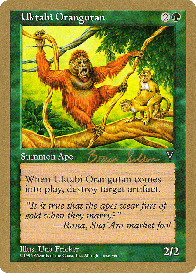 Uktabi Orangutan (Brian Selden) [World Championship Decks 1998] | Gate City Games LLC