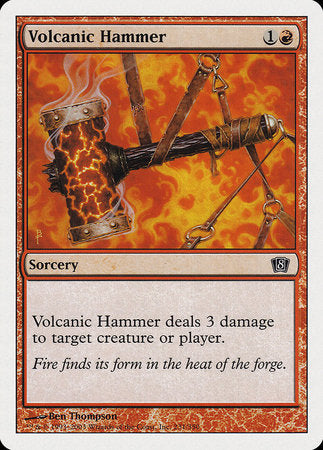 Volcanic Hammer [Eighth Edition] | Gate City Games LLC