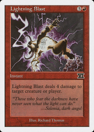 Lightning Blast [Classic Sixth Edition] | Gate City Games LLC