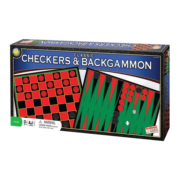 Classic Checkers/Backgammon | Gate City Games LLC