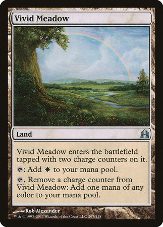 Vivid Meadow [Commander 2011] | Gate City Games LLC
