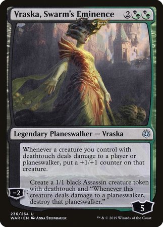 Vraska, Swarm's Eminence [War of the Spark] | Gate City Games LLC