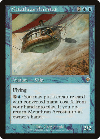 Metathran Aerostat [Invasion] | Gate City Games LLC