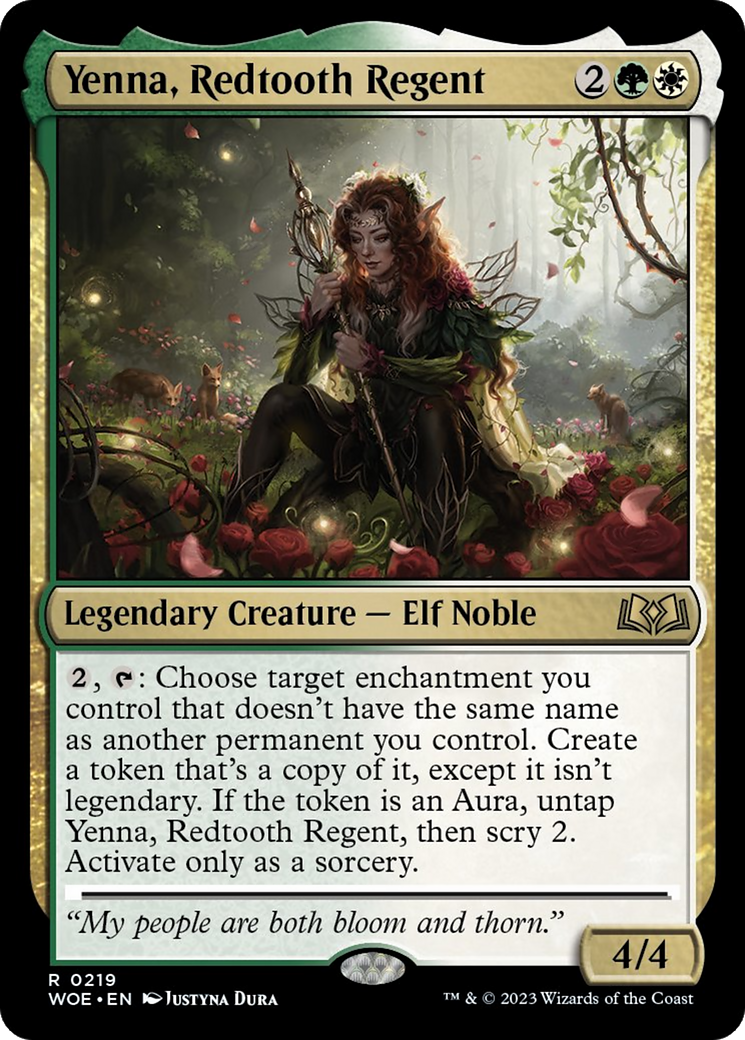 Yenna, Redtooth Regent [Wilds of Eldraine] | Gate City Games LLC