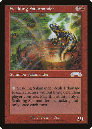 Scalding Salamander [Exodus] | Gate City Games LLC