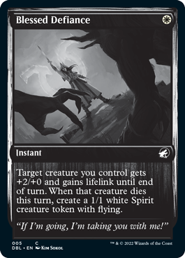Blessed Defiance [Innistrad: Double Feature] | Gate City Games LLC