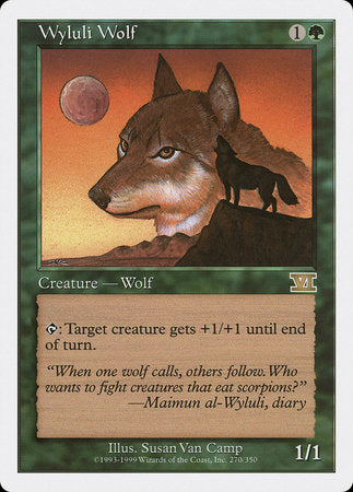 Wyluli Wolf [Classic Sixth Edition] | Gate City Games LLC