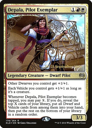 Depala, Pilot Exemplar [Kaladesh Promos] | Gate City Games LLC