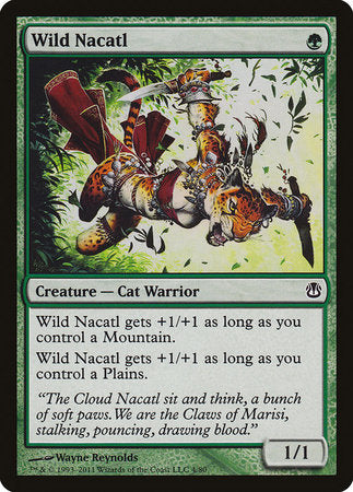 Wild Nacatl [Duel Decks: Ajani vs. Nicol Bolas] | Gate City Games LLC