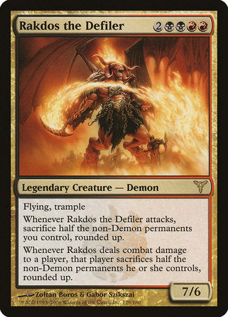Rakdos the Defiler [Dissension] | Gate City Games LLC