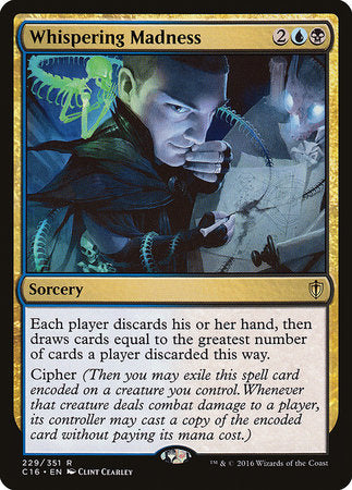 Whispering Madness [Commander 2016] | Gate City Games LLC