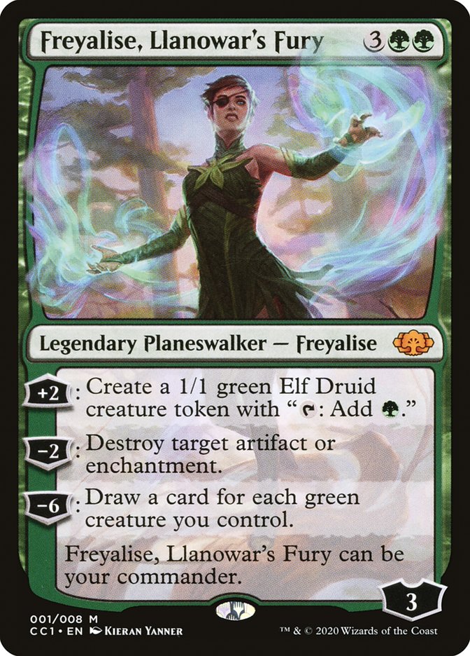 Freyalise, Llanowar's Fury [Commander Collection: Green] | Gate City Games LLC