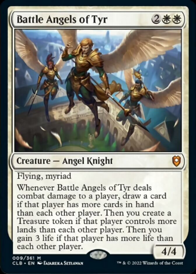 Battle Angels of Tyr [Commander Legends: Battle for Baldur's Gate] | Gate City Games LLC