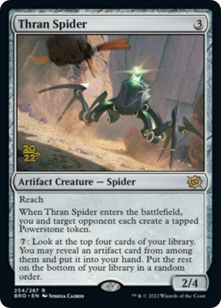 Thran Spider [The Brothers' War: Prerelease Promos] | Gate City Games LLC