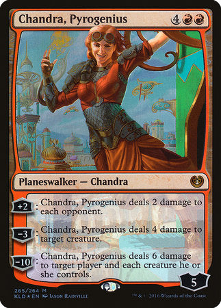 Chandra, Pyrogenius [Kaladesh] | Gate City Games LLC