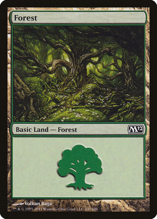 Forest (247) [Magic 2012] | Gate City Games LLC