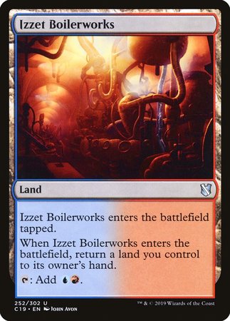 Izzet Boilerworks [Commander 2019] | Gate City Games LLC