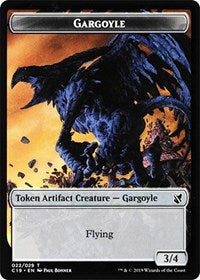 Gargoyle // Egg Double-sided Token [Commander 2019 Tokens] | Gate City Games LLC