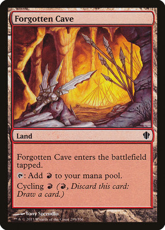 Forgotten Cave [Commander 2013] | Gate City Games LLC