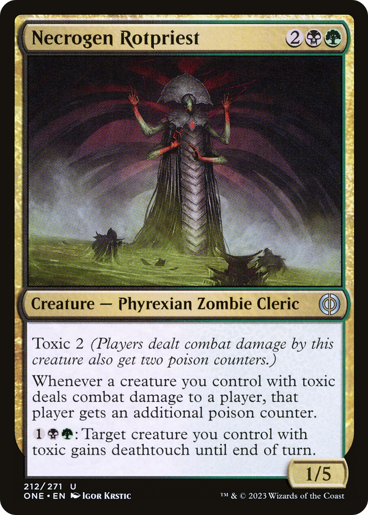 Necrogen Rotpriest [Phyrexia: All Will Be One] | Gate City Games LLC