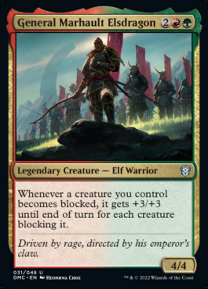 General Marhault Elsdragon [Dominaria United Commander] | Gate City Games LLC