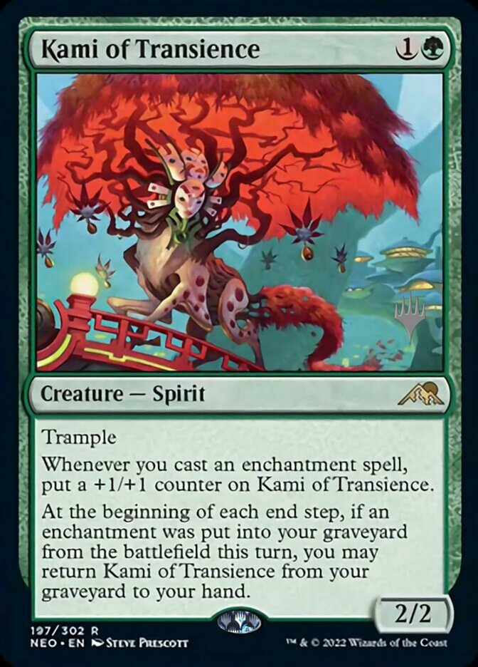 Kami of Transience (Promo Pack) [Kamigawa: Neon Dynasty Promos] | Gate City Games LLC