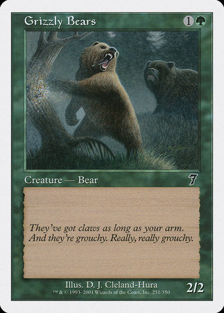 Grizzly Bears [Seventh Edition] | Gate City Games LLC