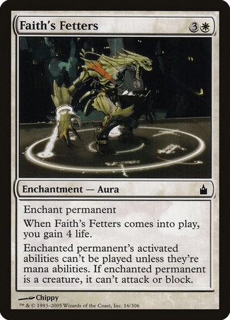 Faith's Fetters [Ravnica: City of Guilds] | Gate City Games LLC