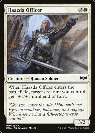Haazda Officer [Ravnica Allegiance] | Gate City Games LLC