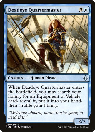 Deadeye Quartermaster [Ixalan] | Gate City Games LLC