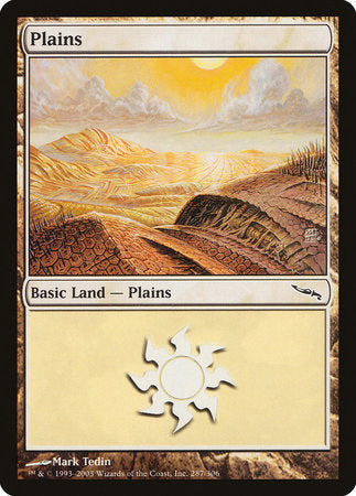 Plains (287) [Mirrodin] | Gate City Games LLC