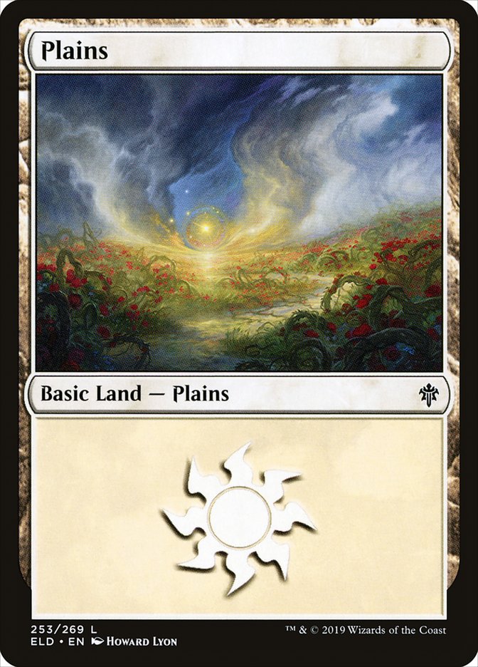 Plains (253) [Throne of Eldraine] | Gate City Games LLC