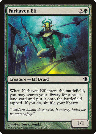 Farhaven Elf [Commander 2013] | Gate City Games LLC