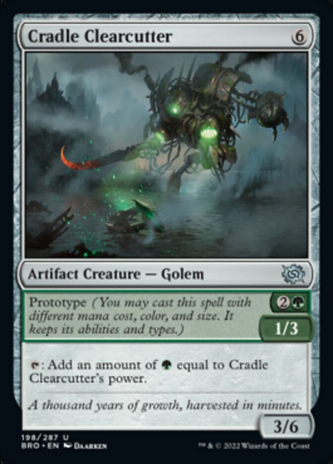 Cradle Clearcutter [The Brothers' War] | Gate City Games LLC