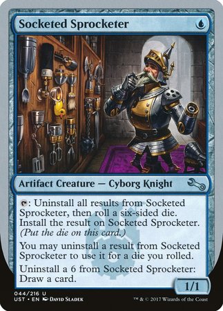 Socketed Sprocketer [Unstable] | Gate City Games LLC