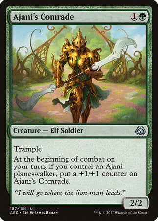 Ajani's Comrade [Aether Revolt] | Gate City Games LLC