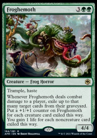 Froghemoth (Promo Pack) [Dungeons & Dragons: Adventures in the Forgotten Realms Promos] | Gate City Games LLC