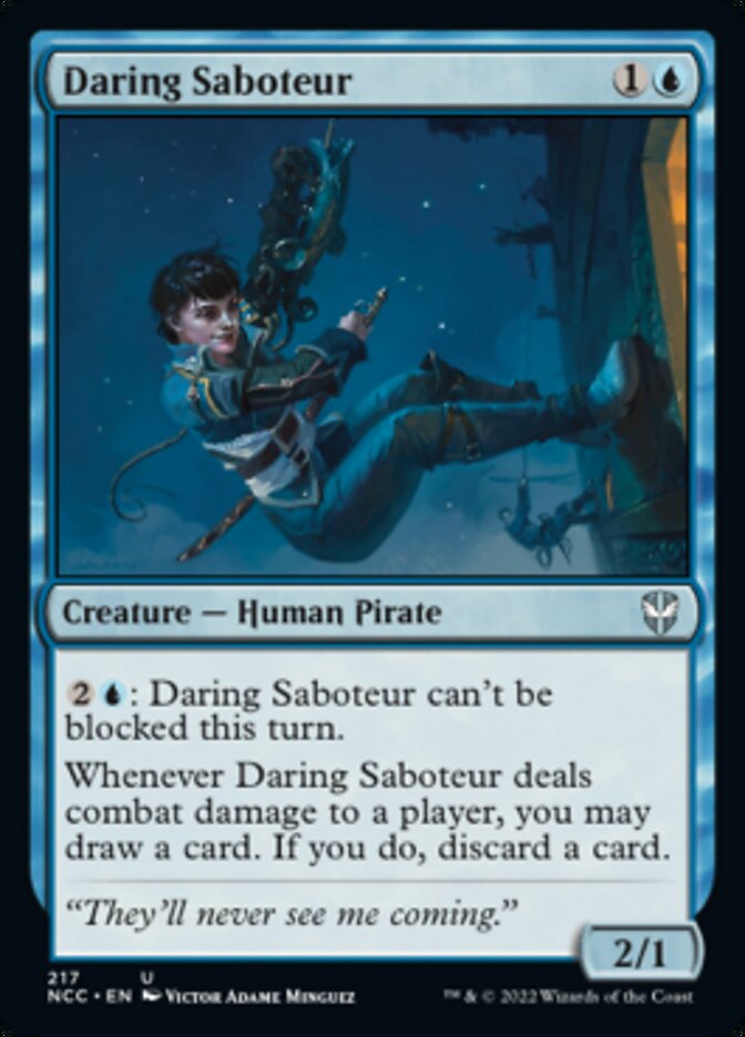 Daring Saboteur [Streets of New Capenna Commander] | Gate City Games LLC