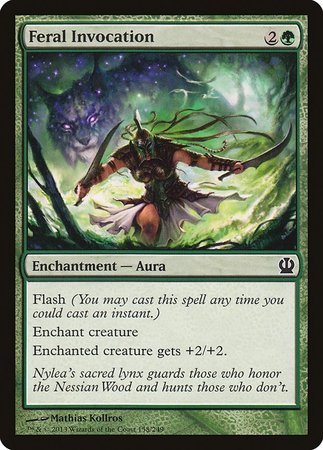 Feral Invocation [Theros] | Gate City Games LLC