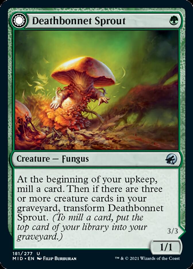 Deathbonnet Sprout // Deathbonnet Hulk [Innistrad: Midnight Hunt] | Gate City Games LLC