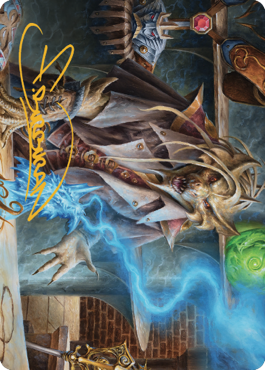 Renari, Merchant of Marvels Art Card (Gold-Stamped Signature) [Commander Legends: Battle for Baldur's Gate Art Series] | Gate City Games LLC