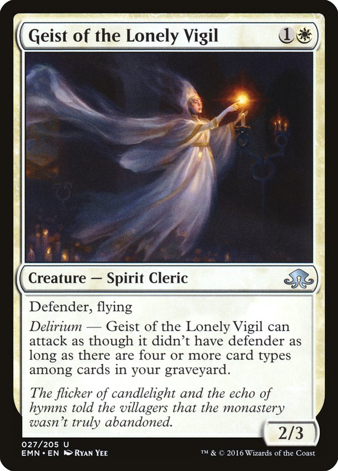 Geist of the Lonely Vigil [Eldritch Moon] | Gate City Games LLC