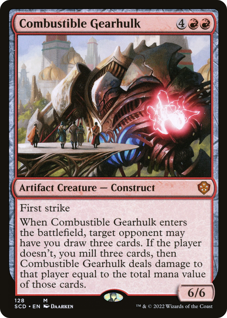 Combustible Gearhulk [Starter Commander Decks] | Gate City Games LLC