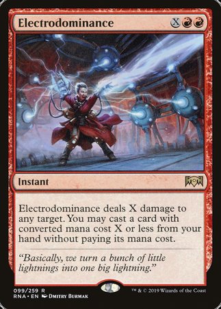 Electrodominance [Ravnica Allegiance] | Gate City Games LLC