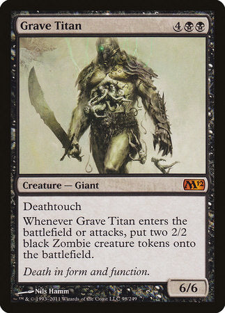 Grave Titan [Magic 2012] | Gate City Games LLC