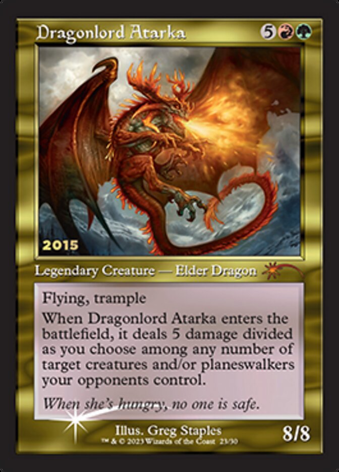 Dragonlord Atarka [30th Anniversary Promos] | Gate City Games LLC